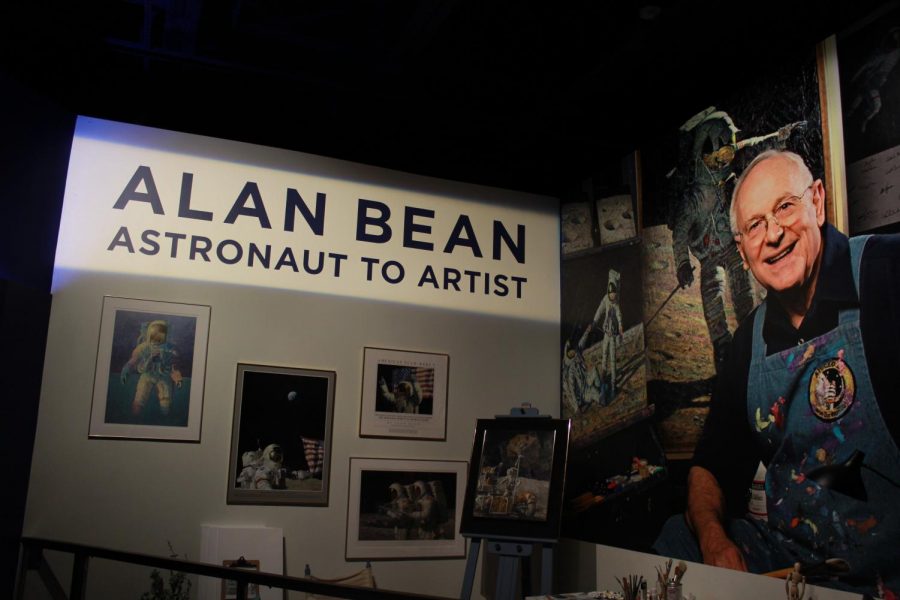 The space exhibit at the Fort Worth Museum of Science and History features the late Alan Bean and his accomplishments.