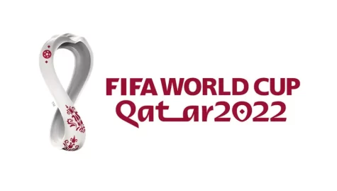 The Logo for this years World Cup in Qatar.