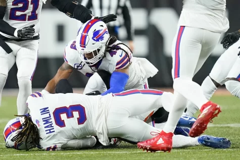 Damar Hamlin Collapses on the field as a result of Cardiac Arrest during a game against the Bengals.