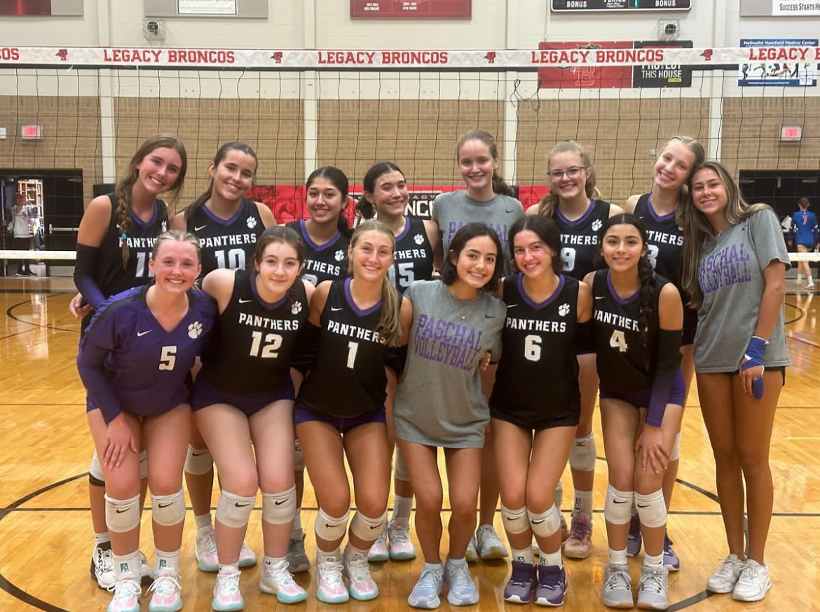 The Paschal varsity volleyball team