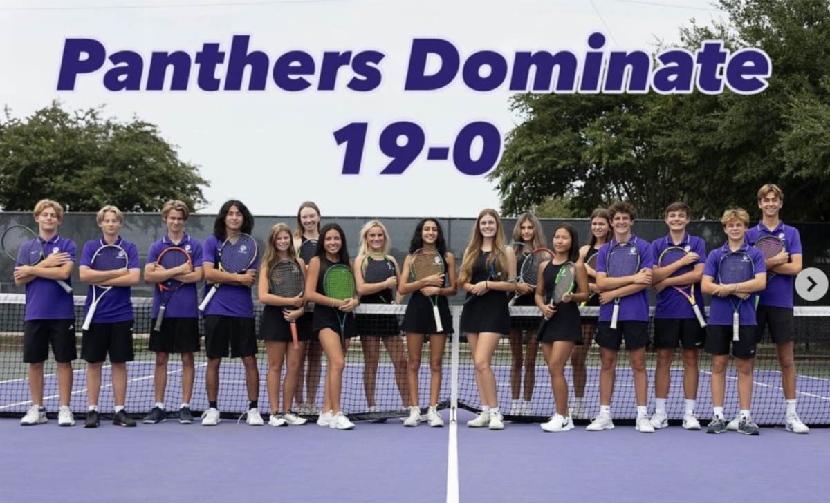 Panther's Men's and Women's varsity team dominates Polytechnic High School
(Courtesy of Paschals tennis team)