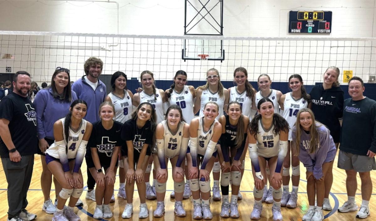 Varsity team after 2 wins in one night at the Arlington showcase