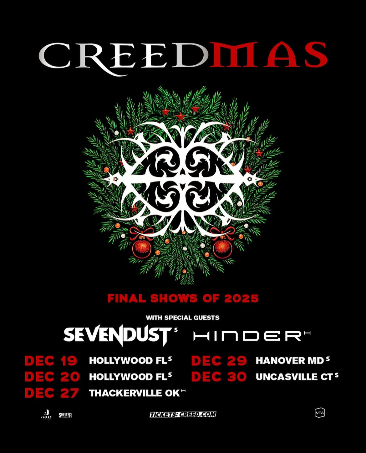 Courtesy of Creed's Instagram